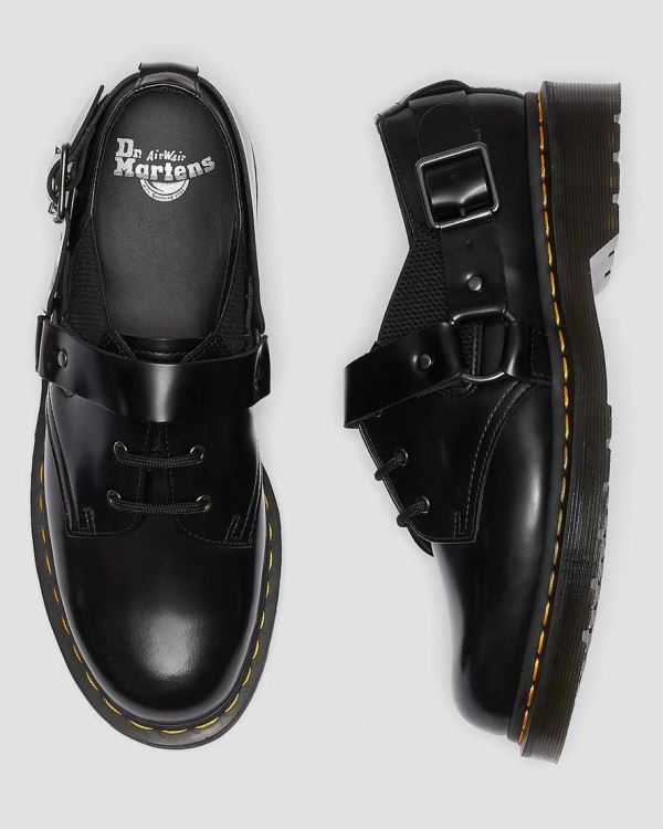 Venta De Tenis Hombre Dr Martens Fulmar Smooth Cuero Buckle Negros